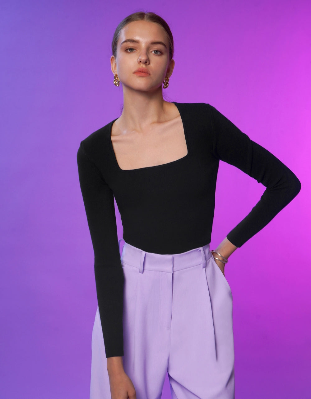 black