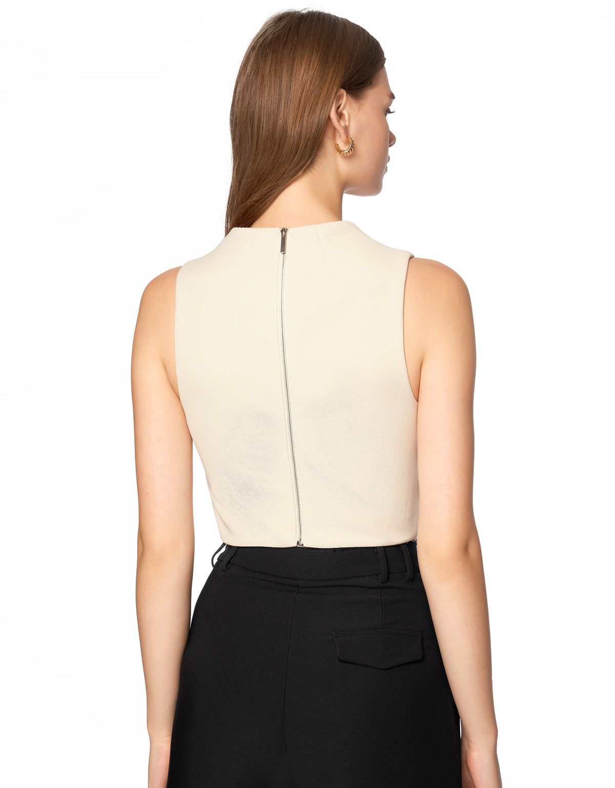 Wrap Hem Tank Top