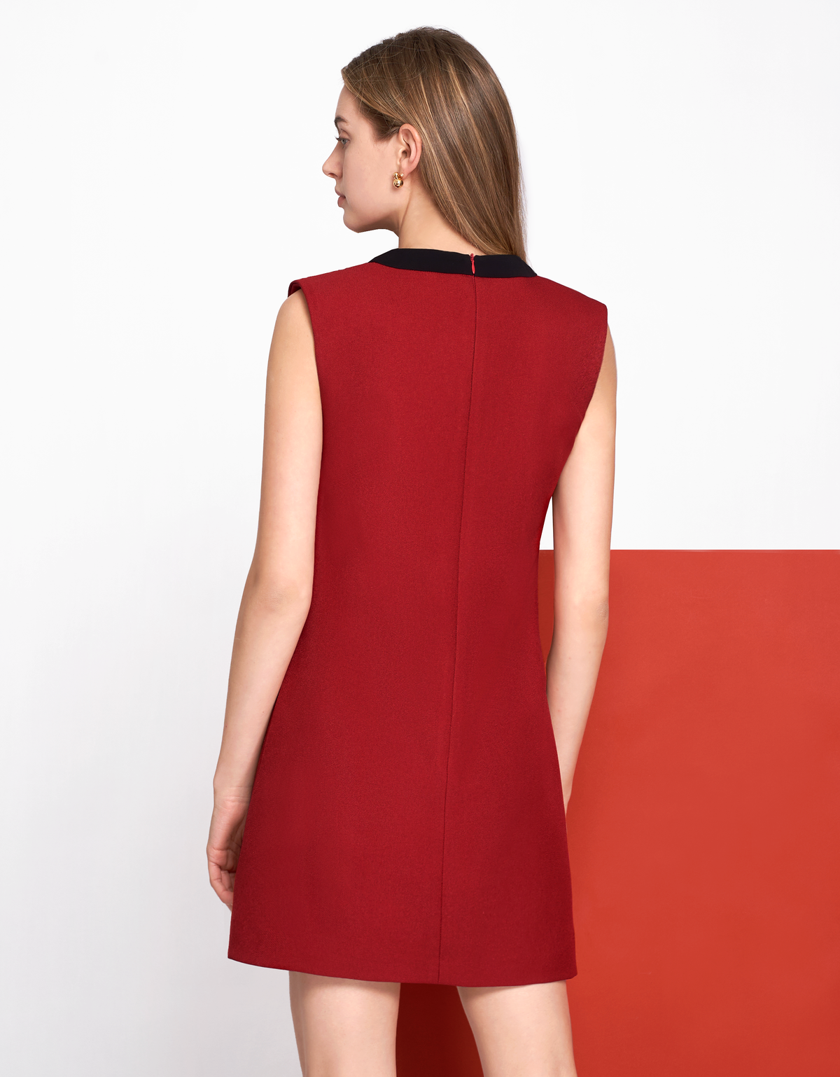 red & black