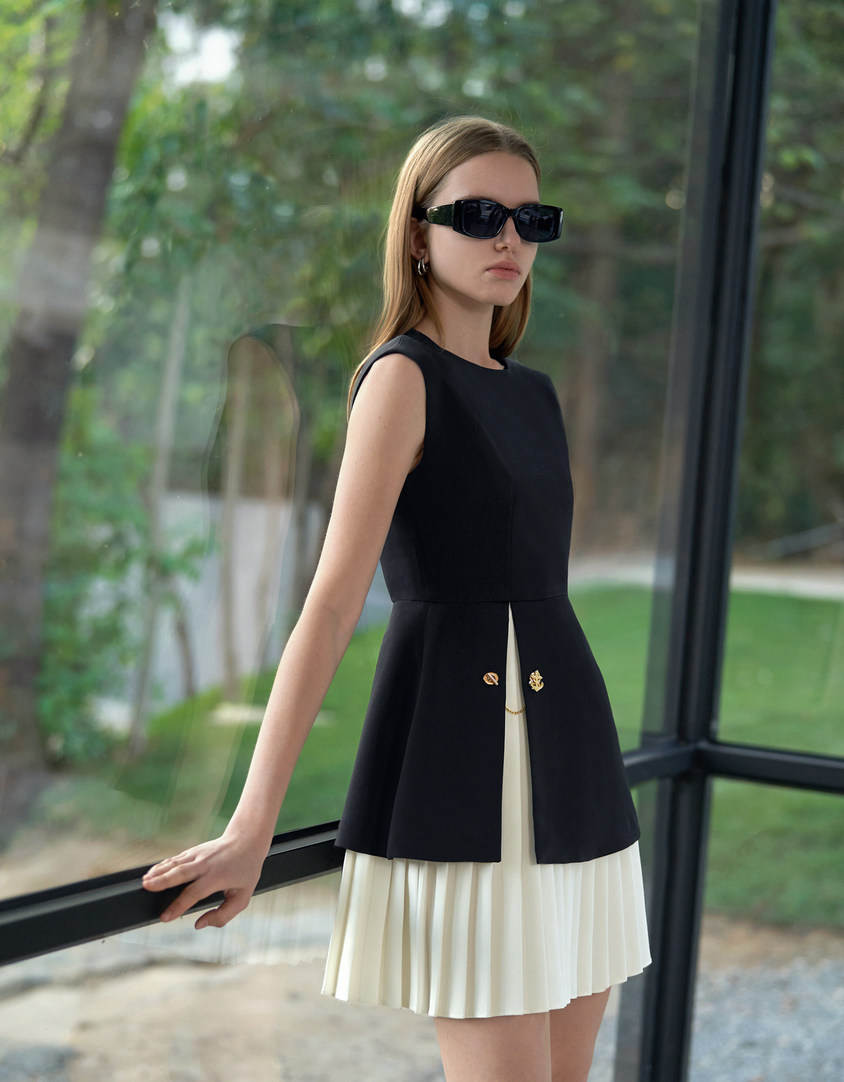 black & apricot(a24115)