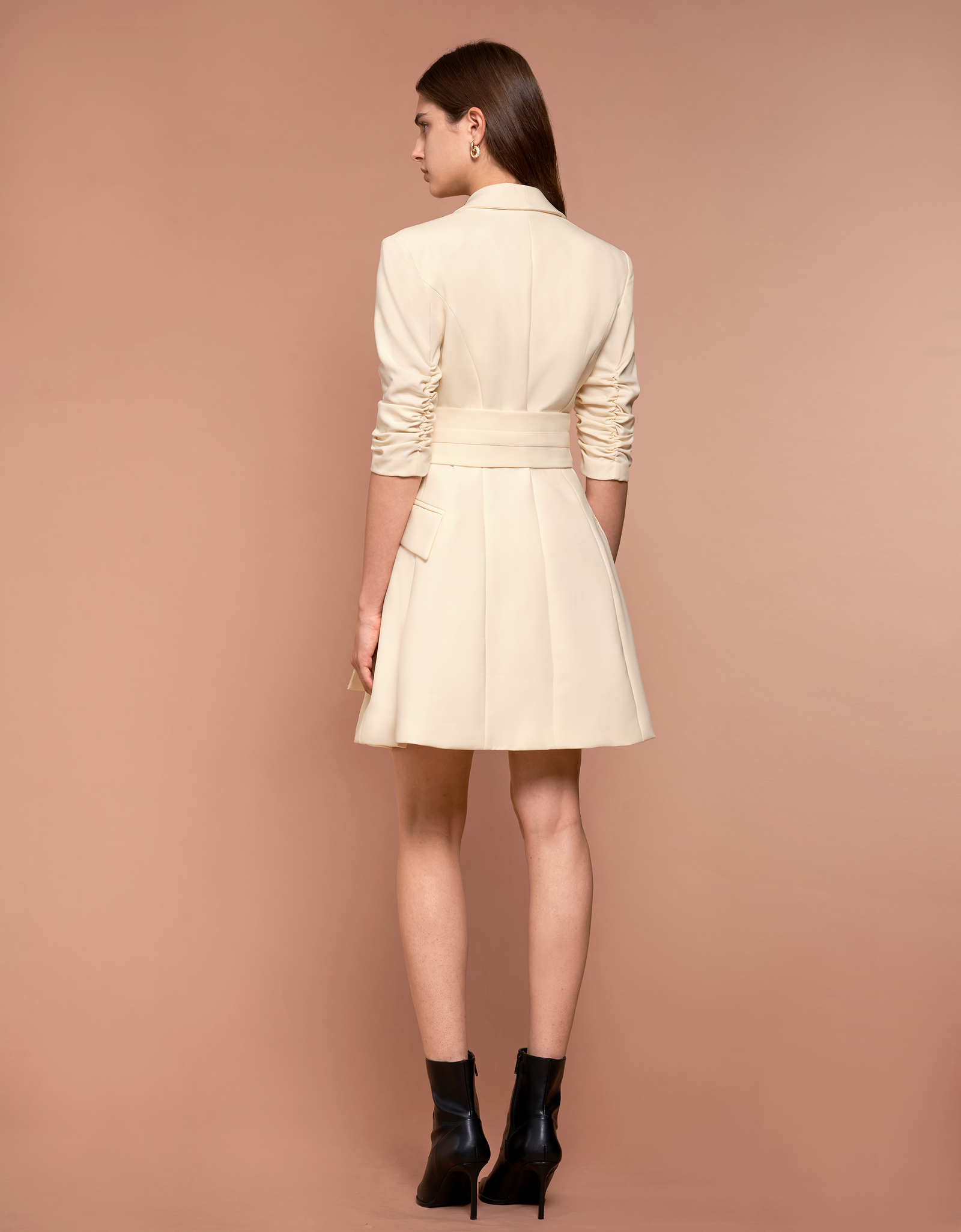 【SaturdayClub】Wide Waistband Suit Dress(送料込み) Wide Waistband Suit Dress – SaturdayClub Hong Kong