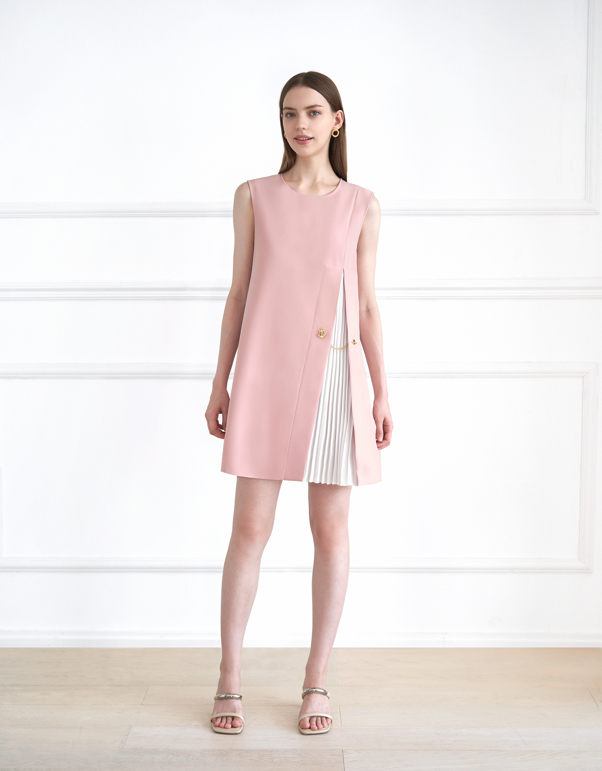 pink & off white(a25505)