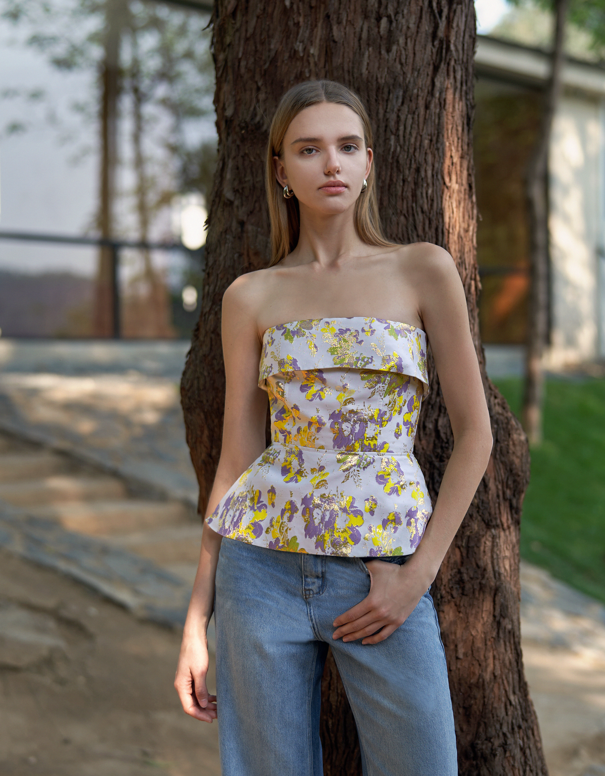 yellow floral(a25972)