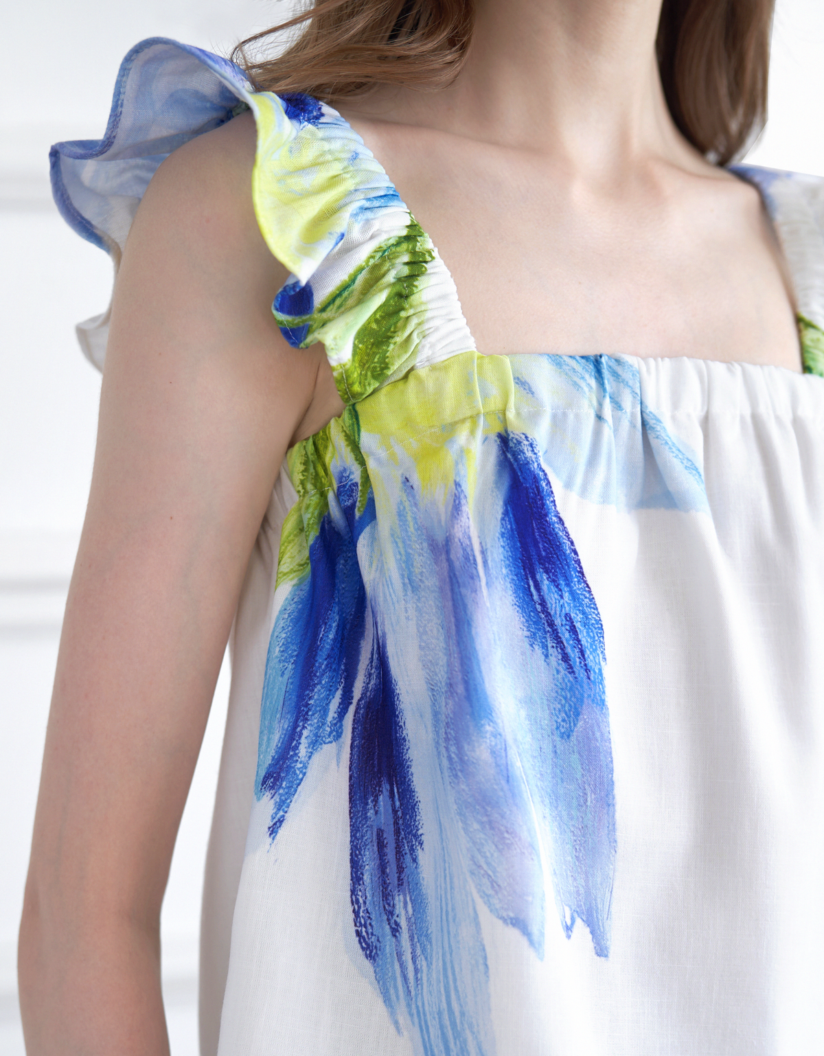blue floral(a26446)