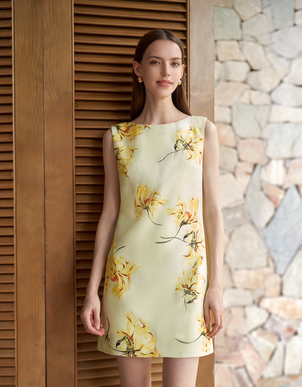 yellow floral(a26524)
