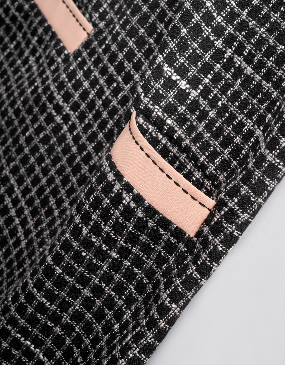 black & pink