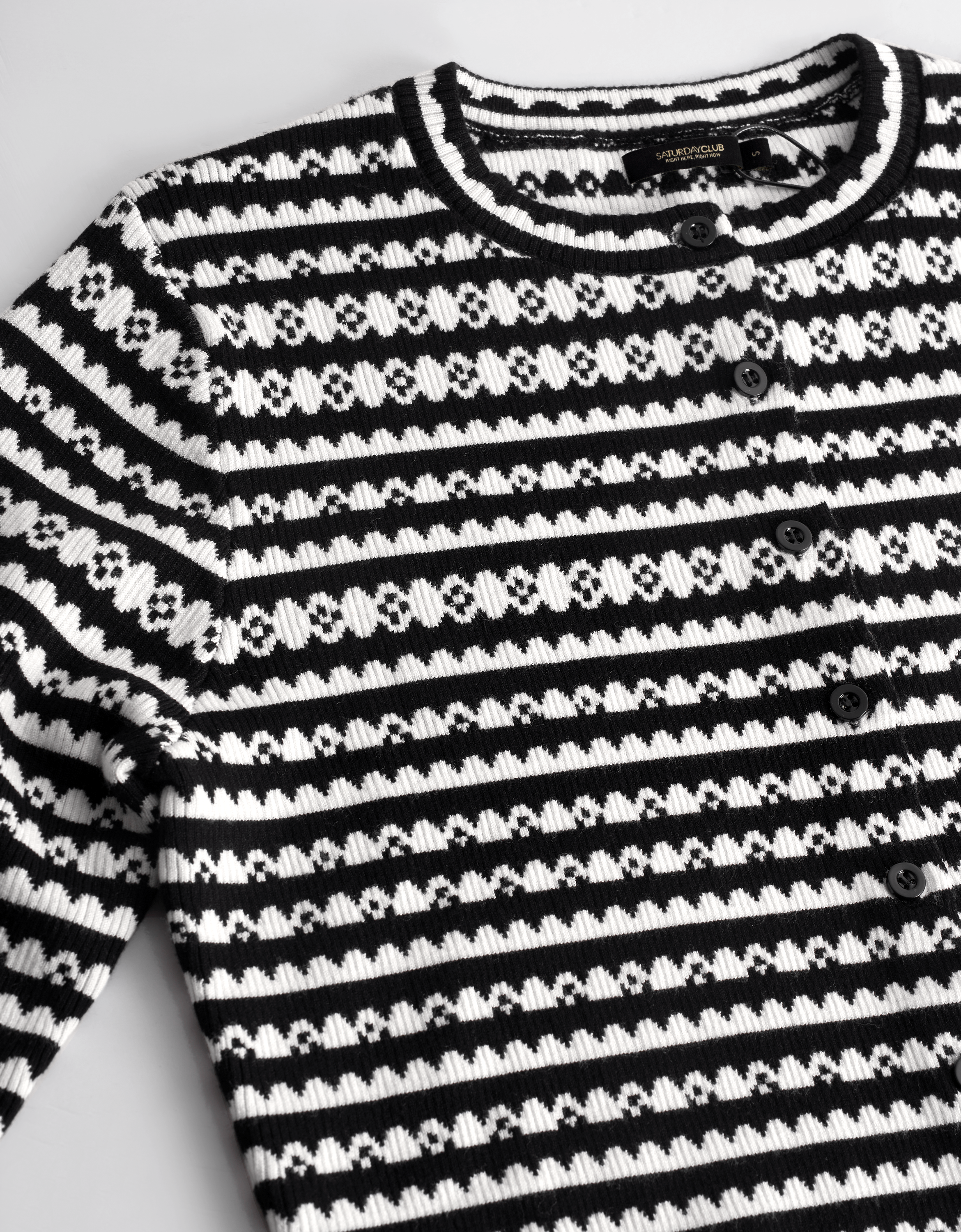 black & white