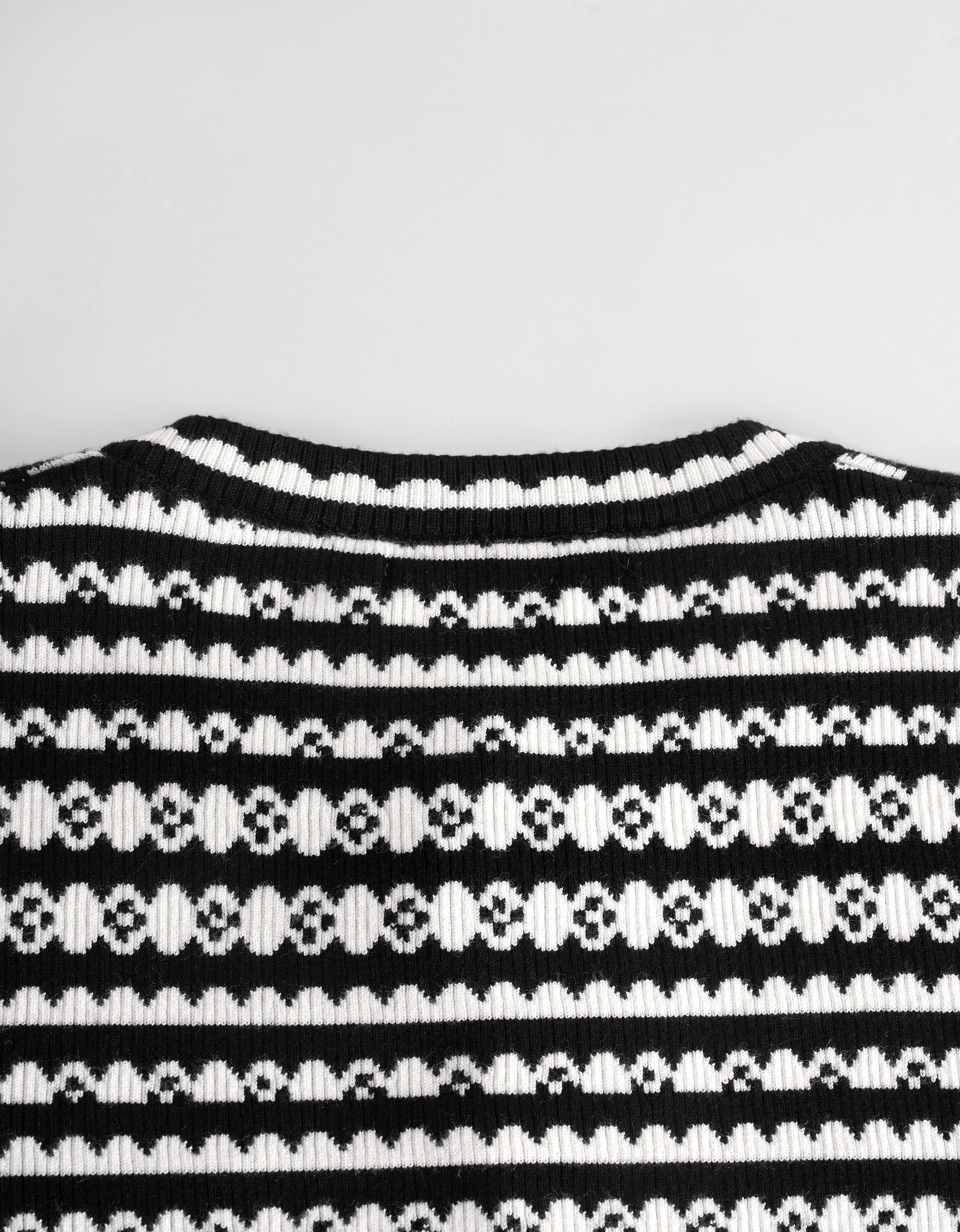 black & white