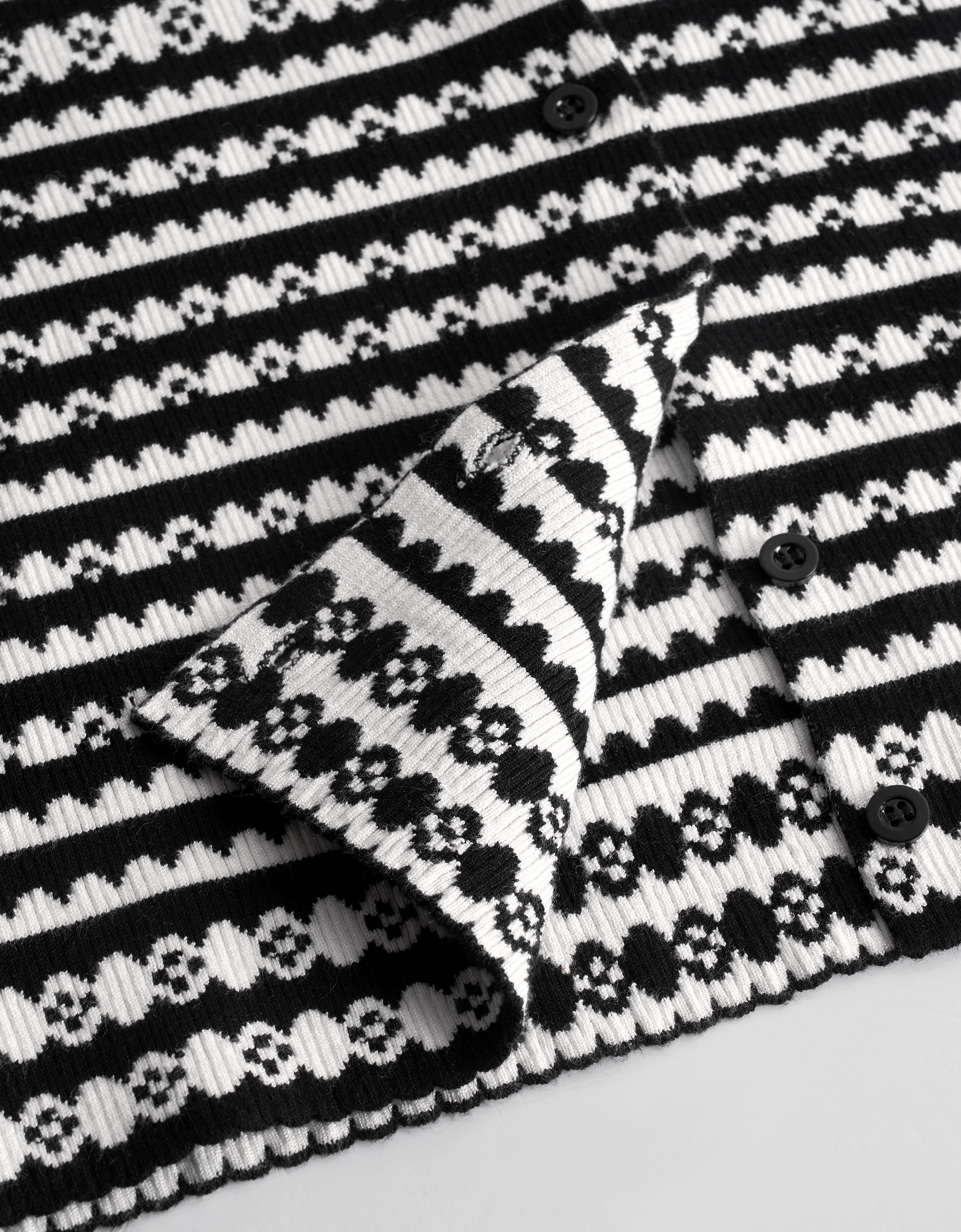 black & white