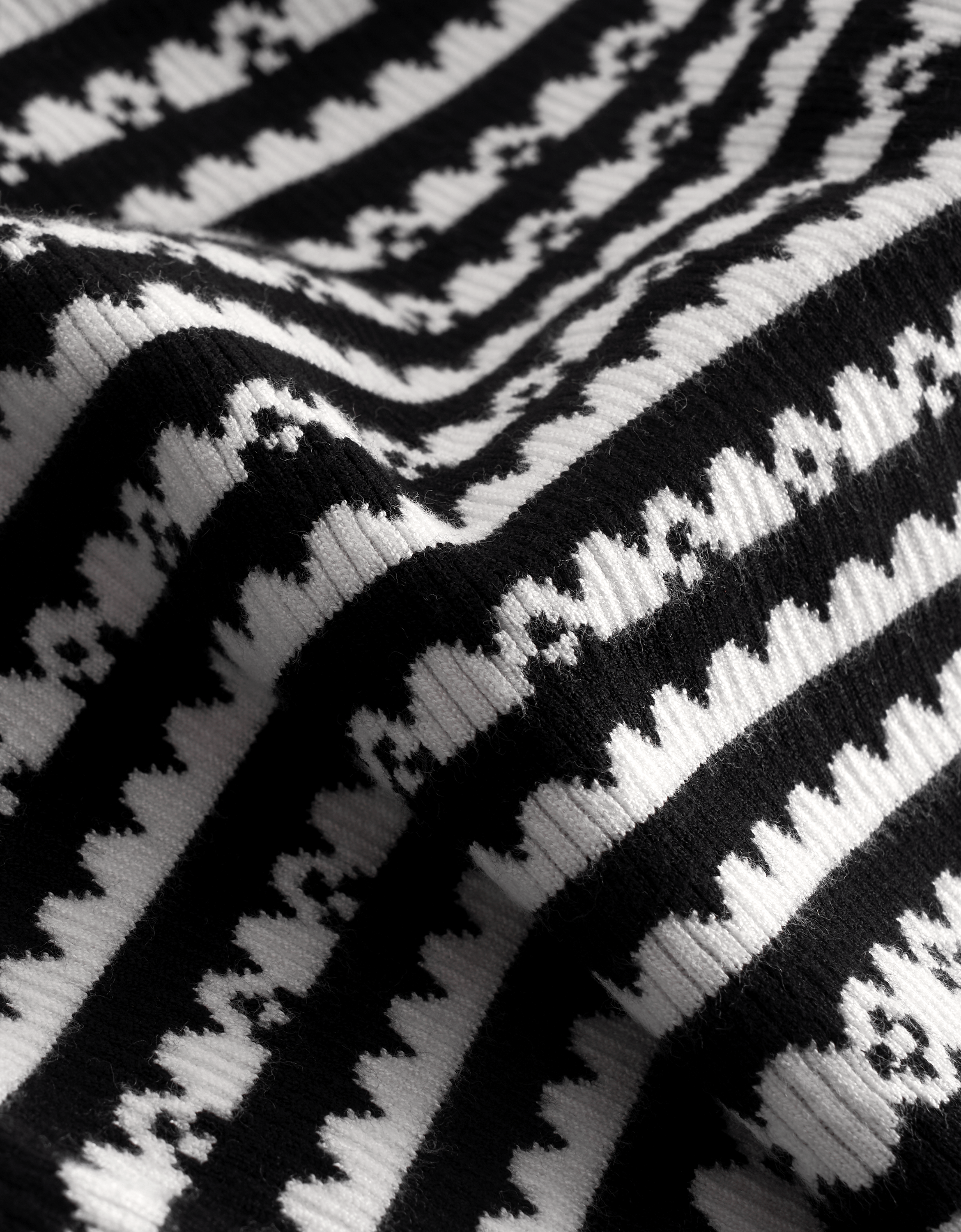 black & white