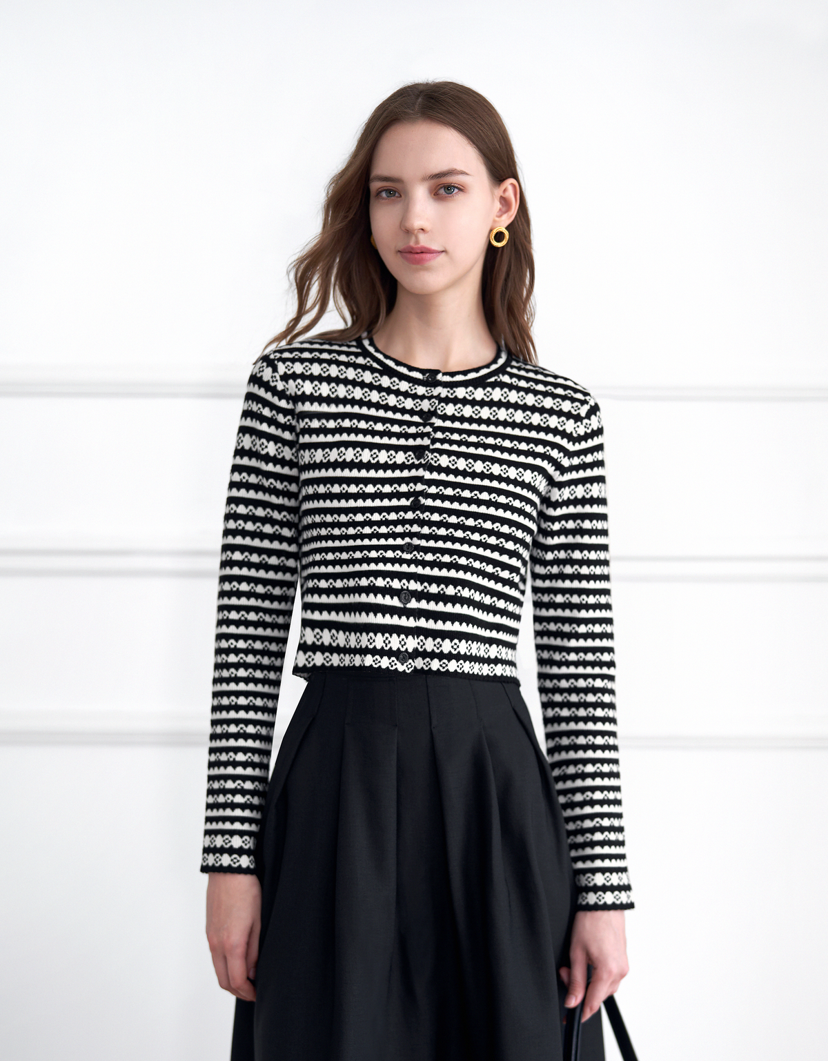 black & white