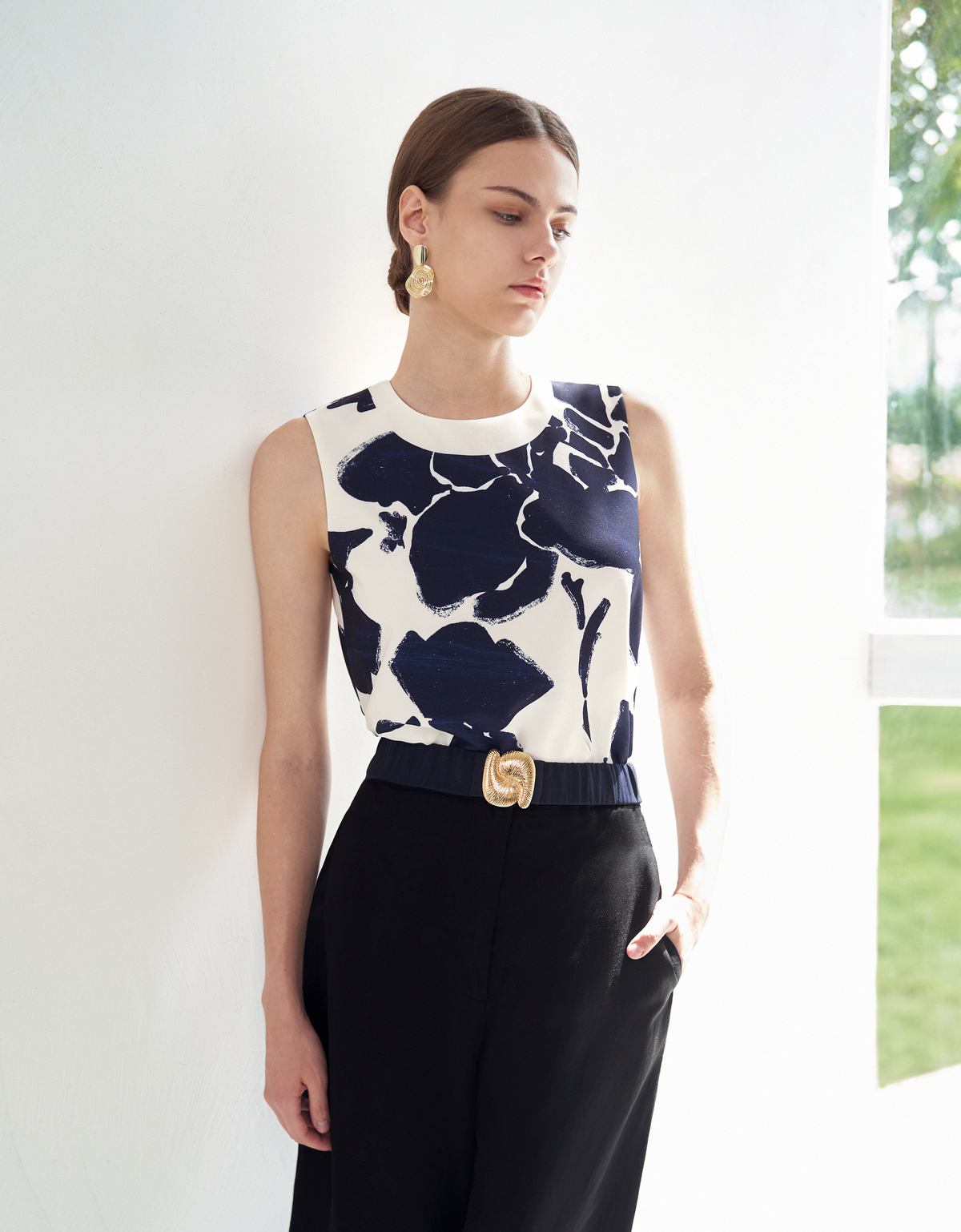 navy print(a27204)