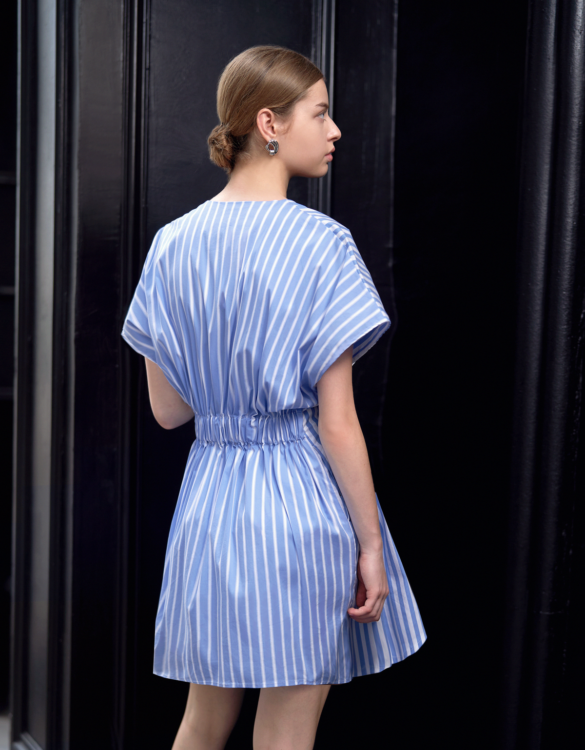 blue & white