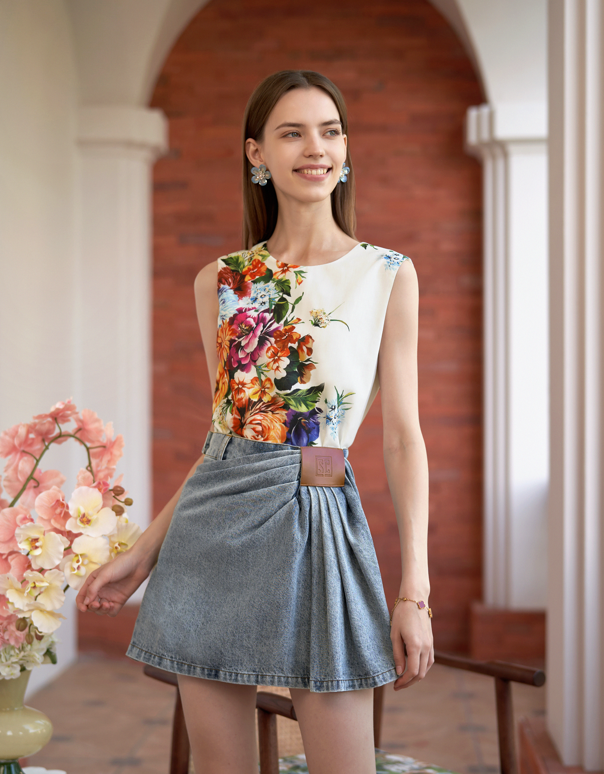 floral print(a27686)