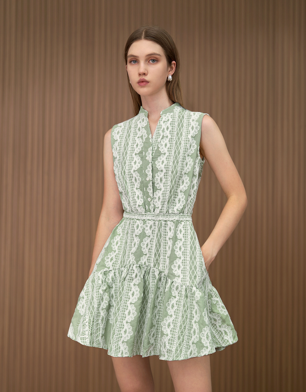 light green & white(a27749)