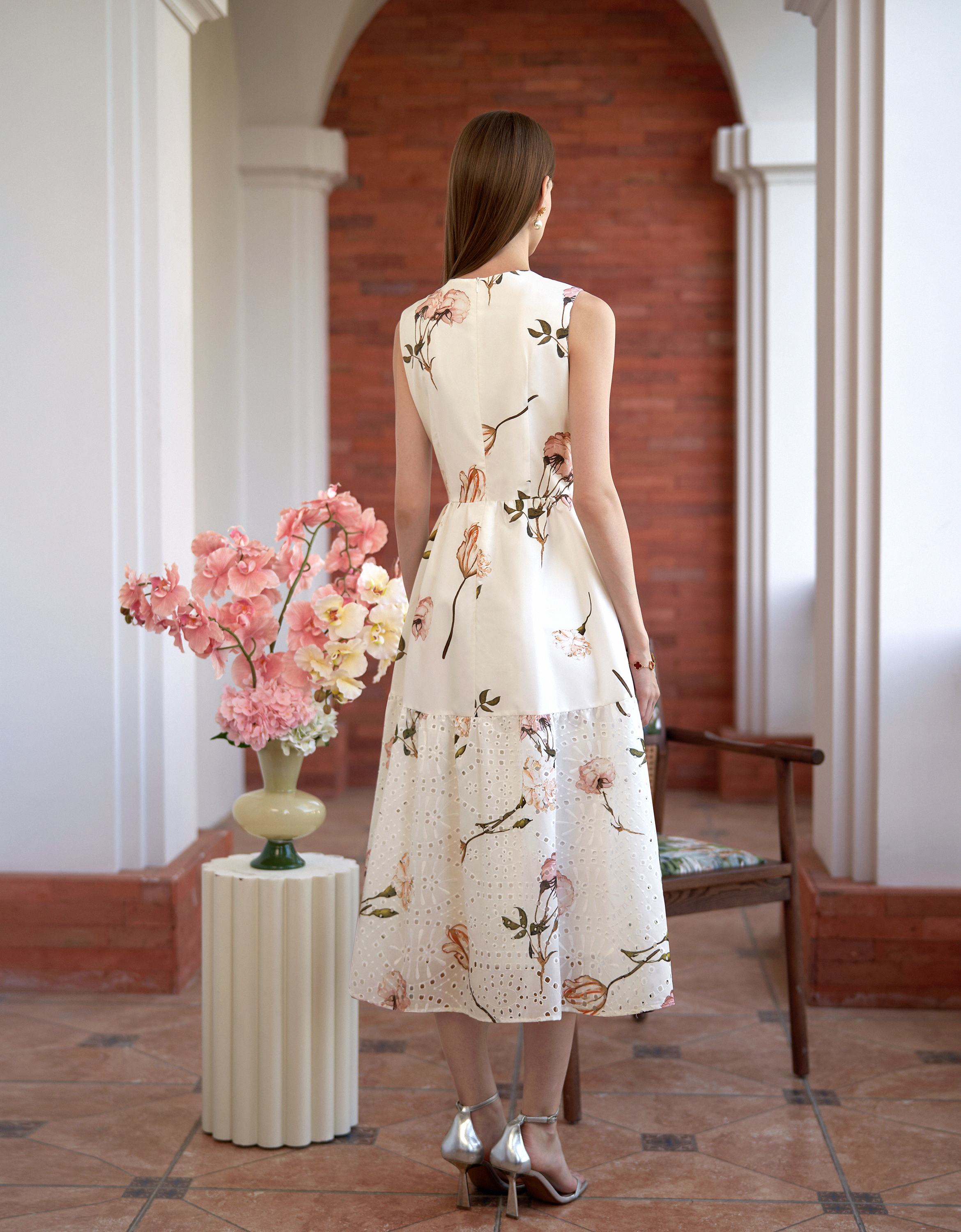 pink florals(a28172)