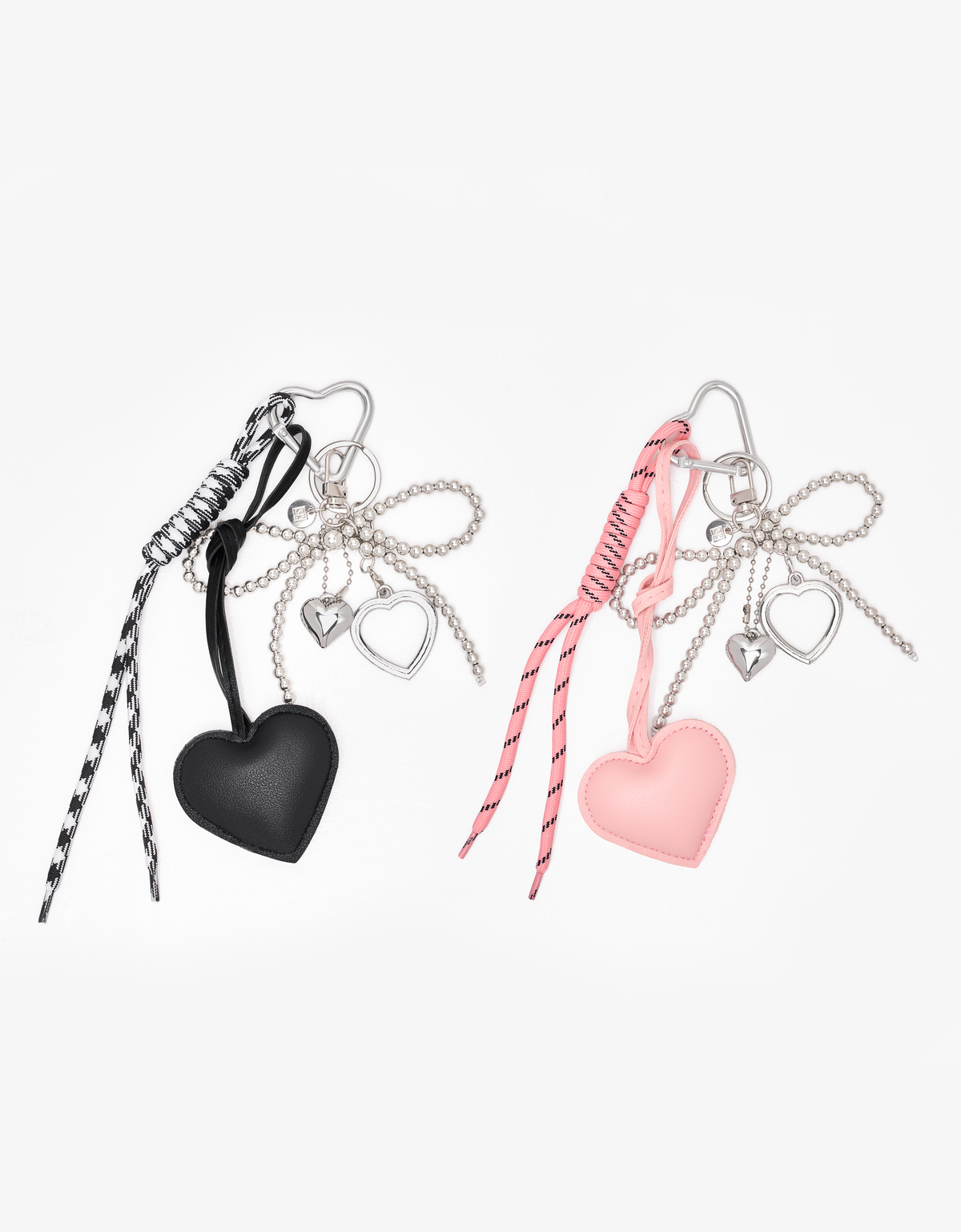 Heart-shaped Charm Set