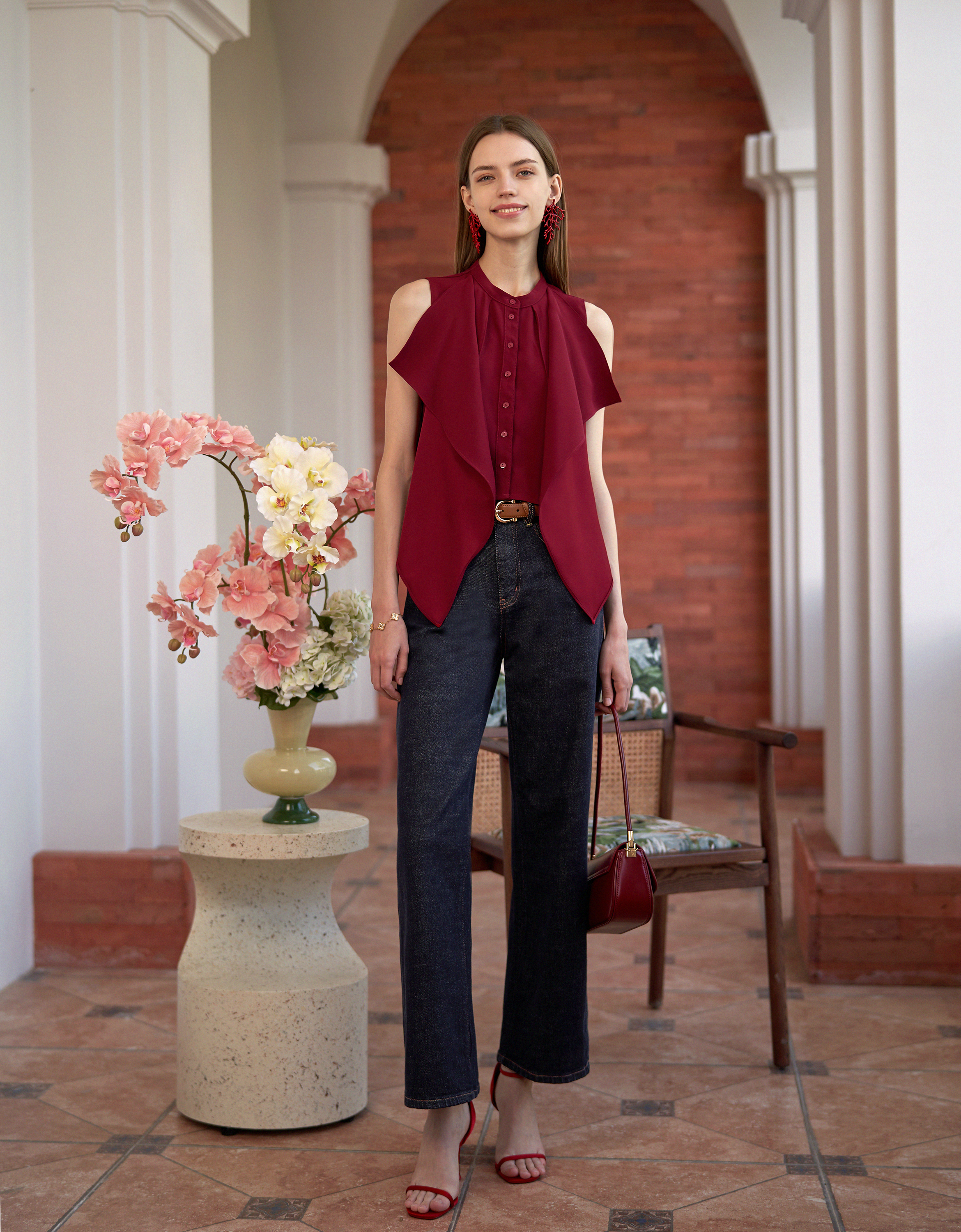 burgundy