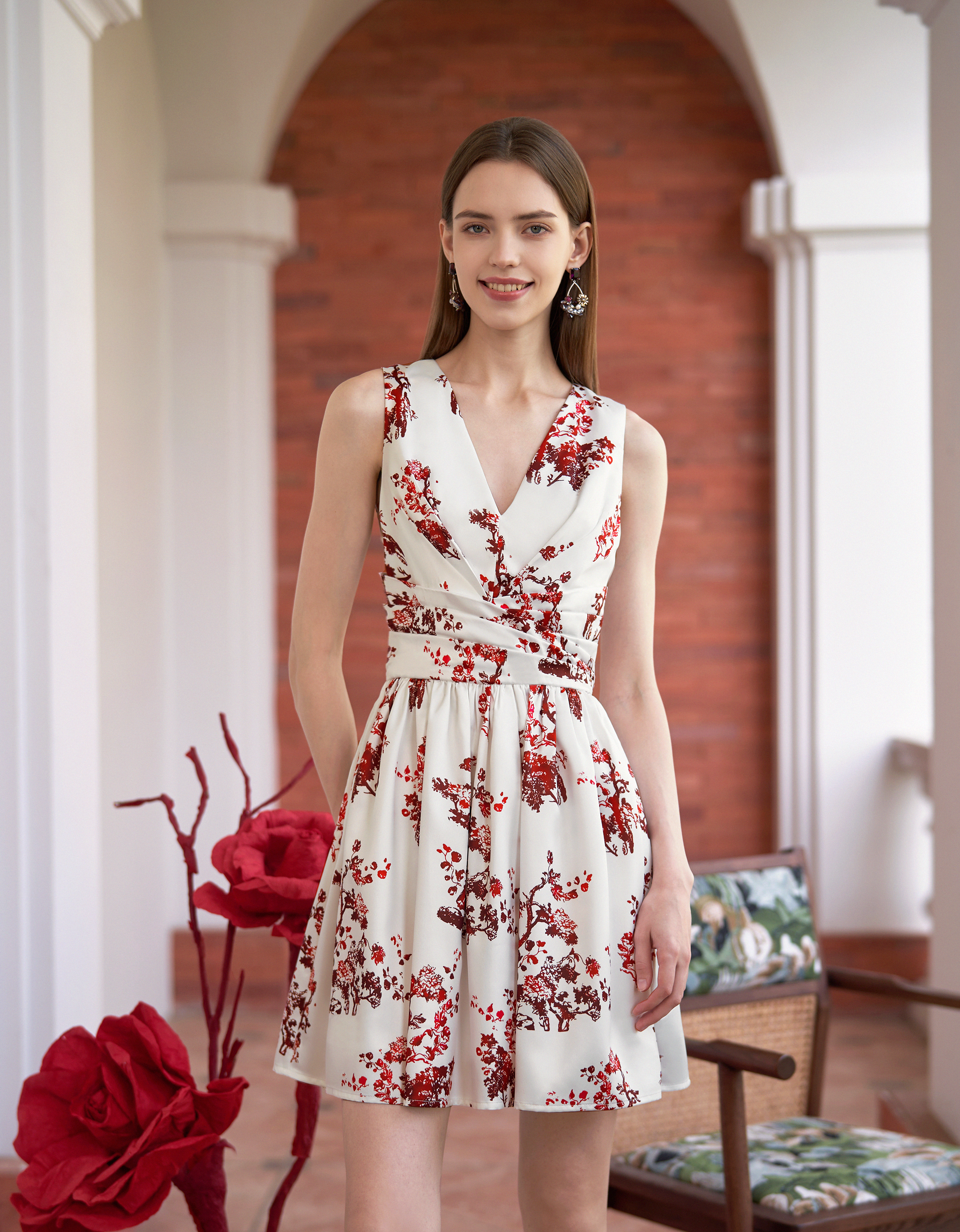 red florals(a28516)