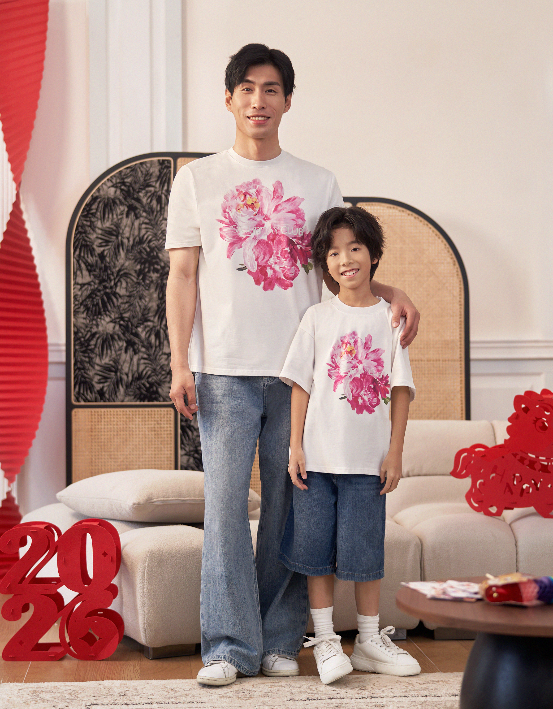 pink florals(a28584)