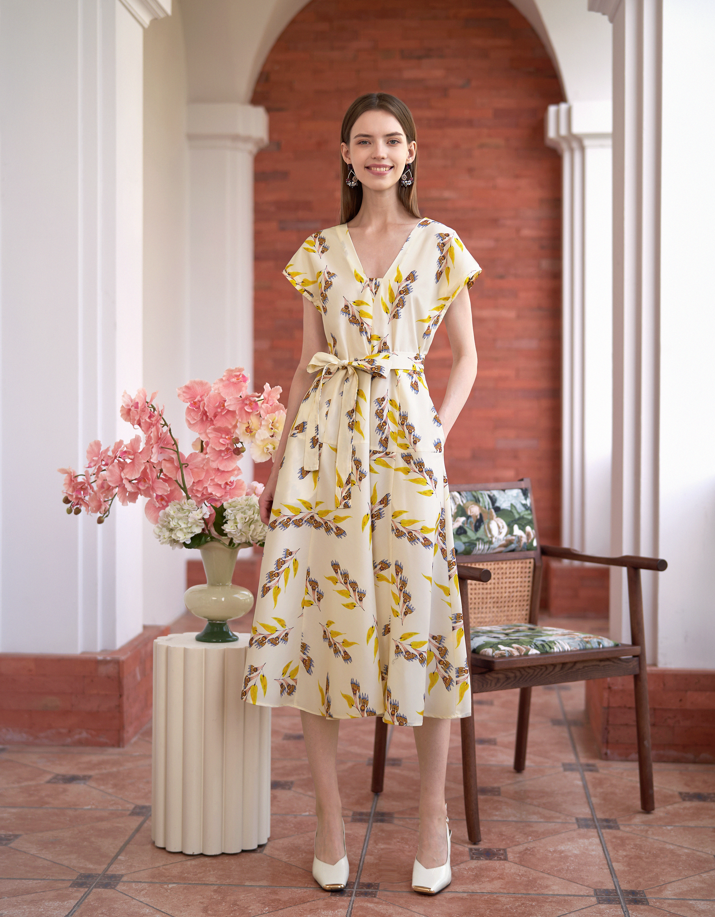 yellow print(a28601)