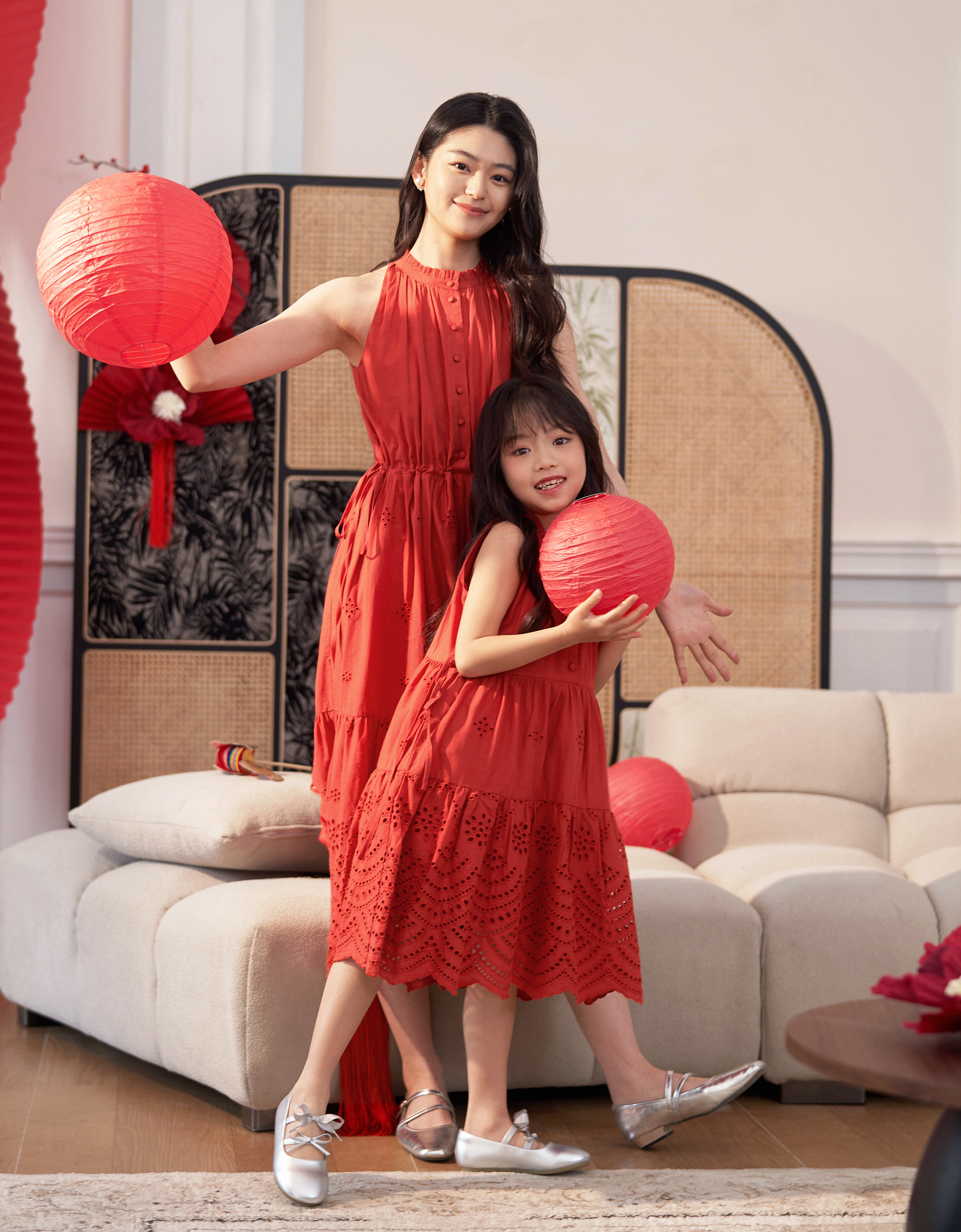 orange red