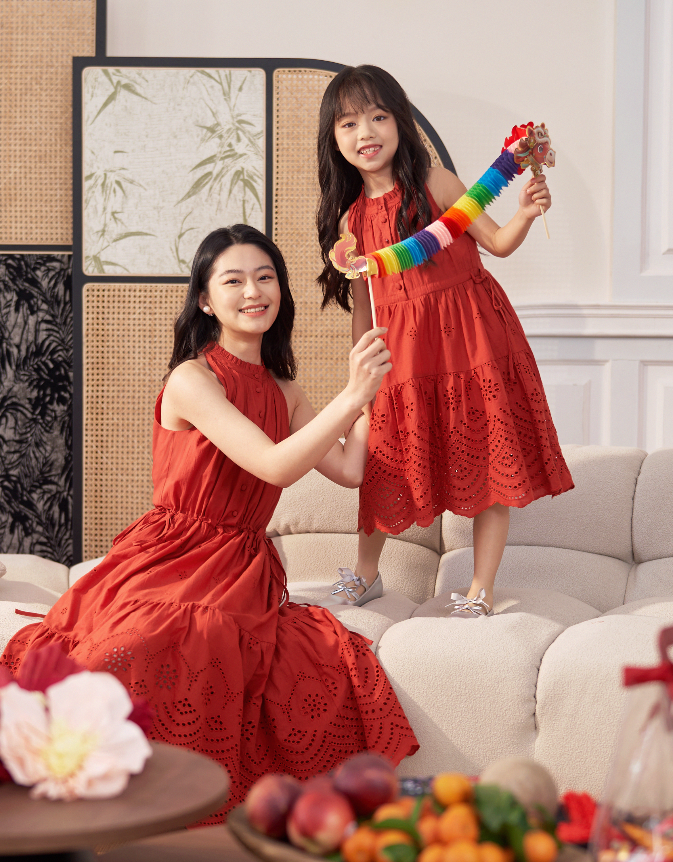 orange red