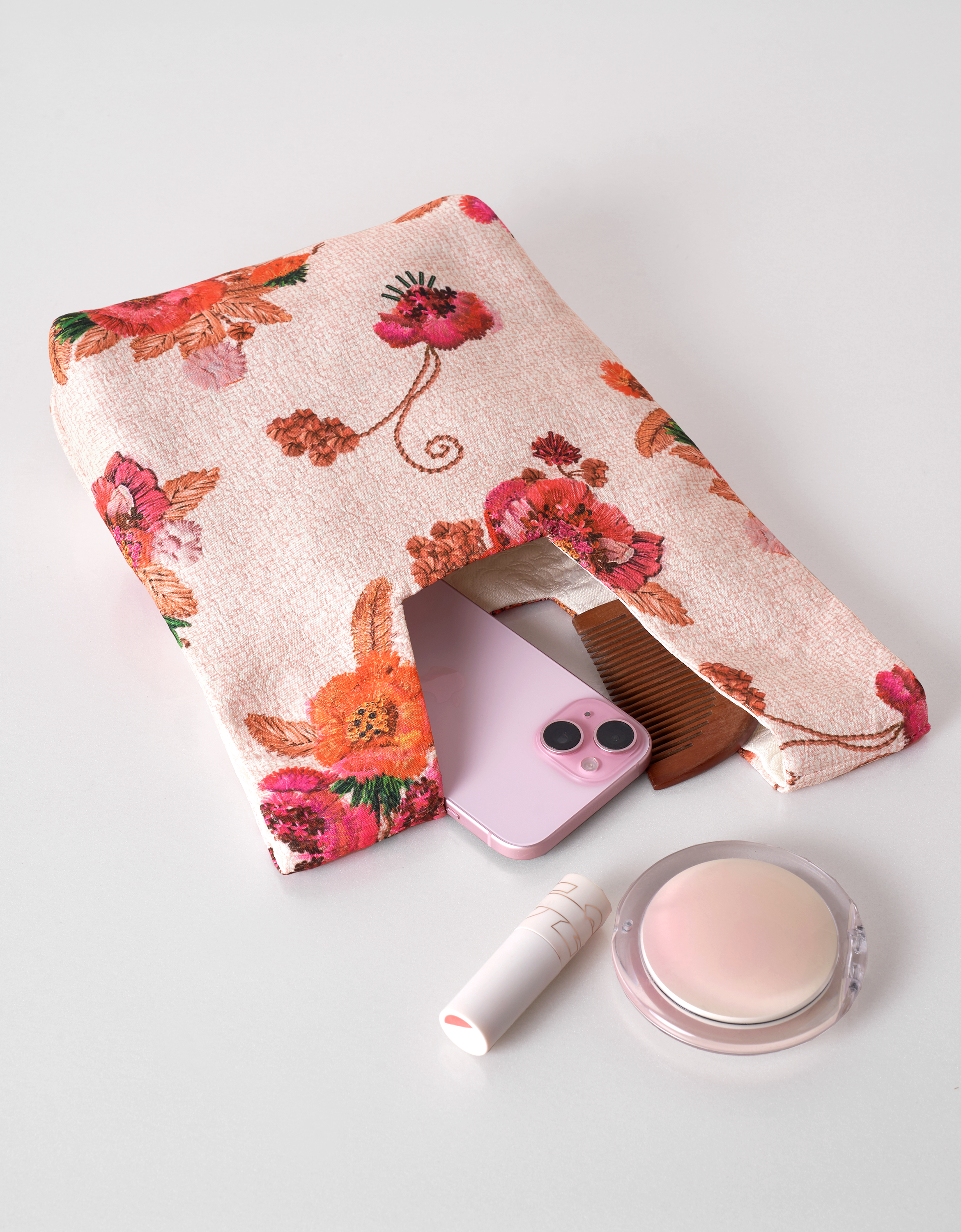 Exclusive Floral Print Hand Bag