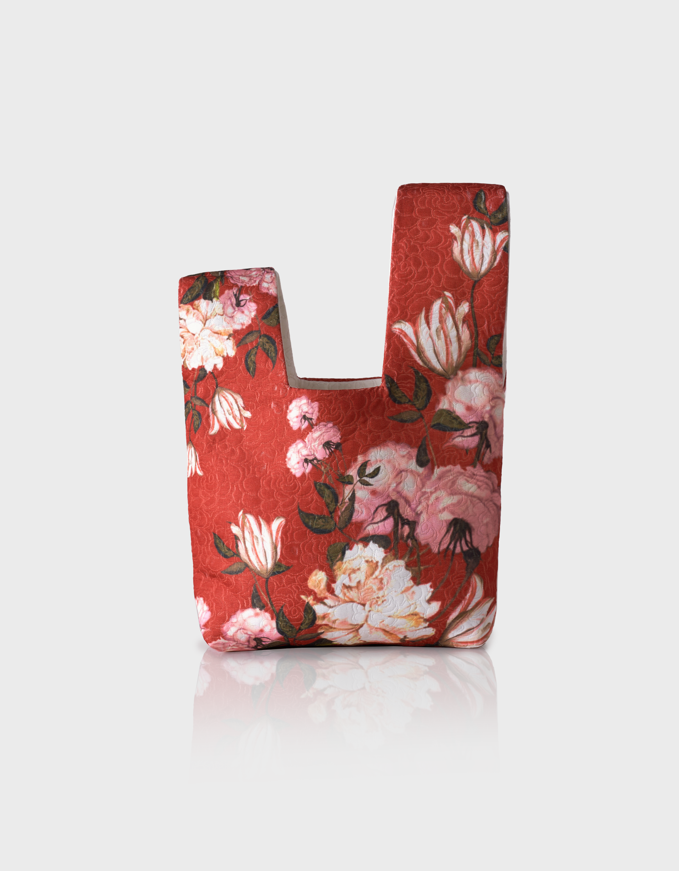 Reversible Floral Hand Bag