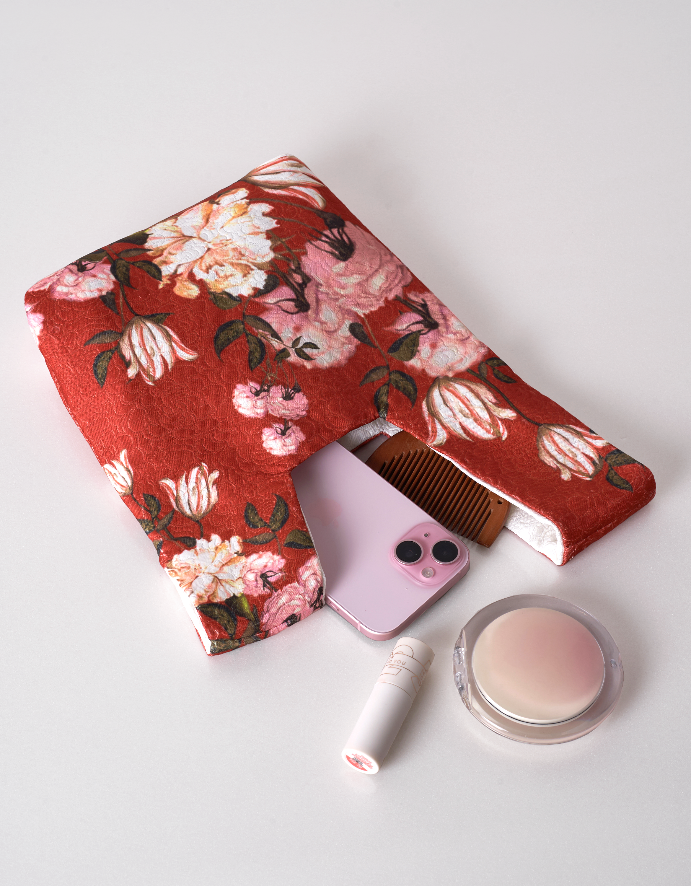 Reversible Floral Hand Bag