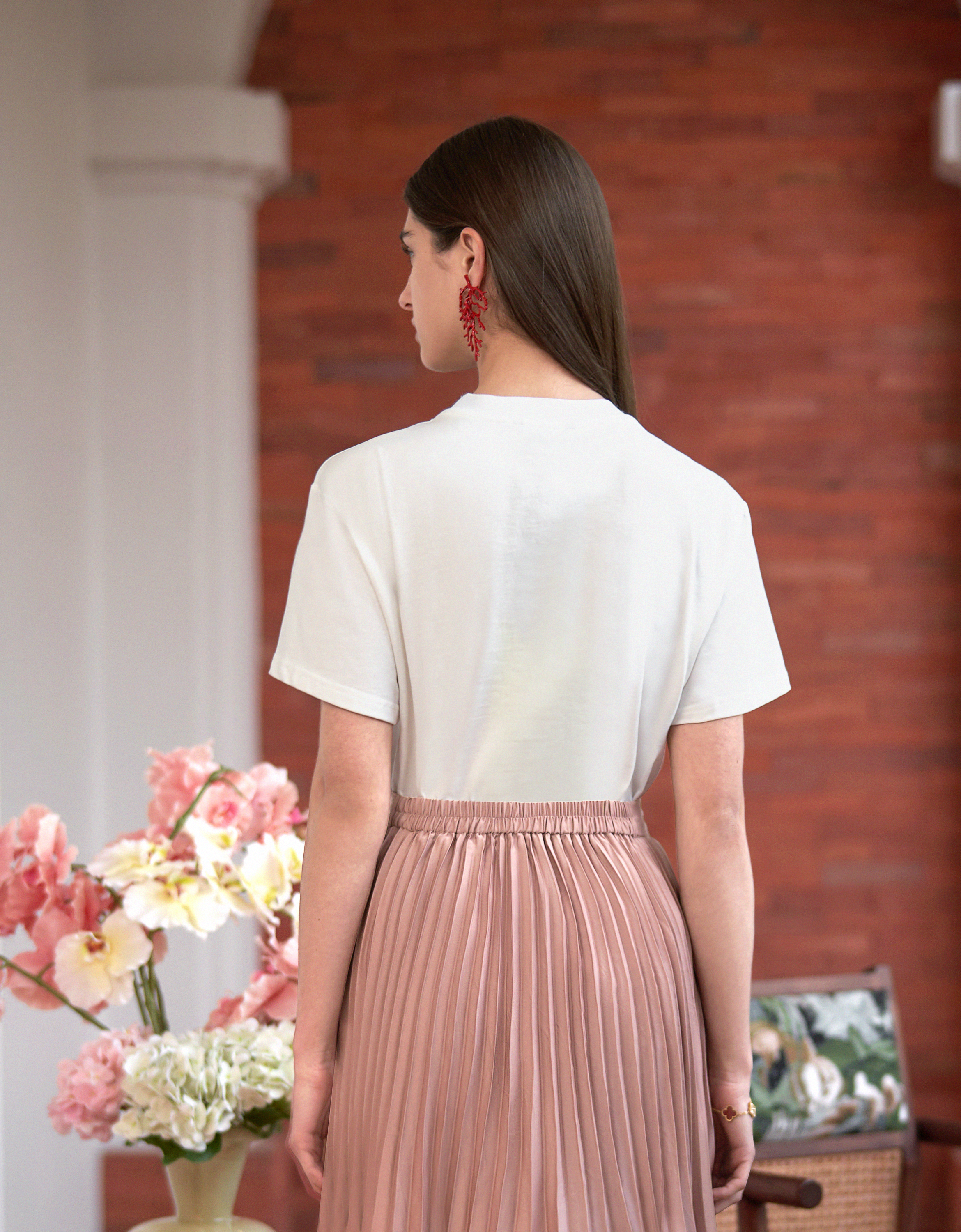 pink florals(a28760)