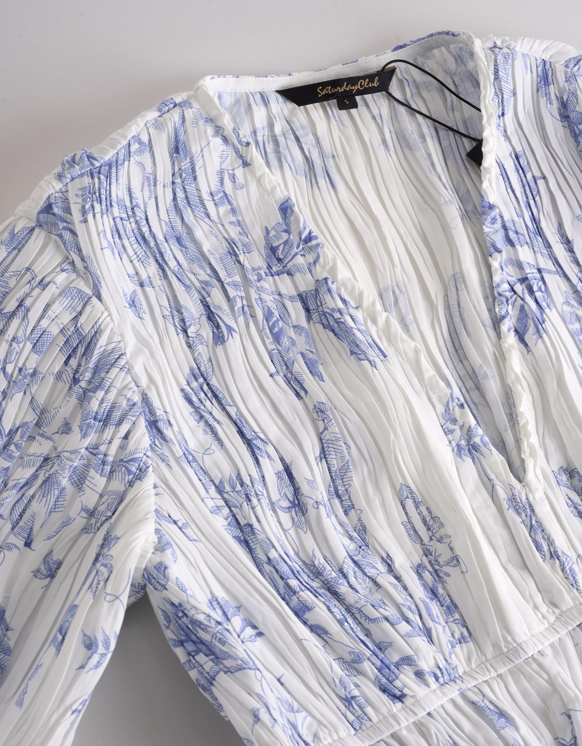 blue florals(a30111)