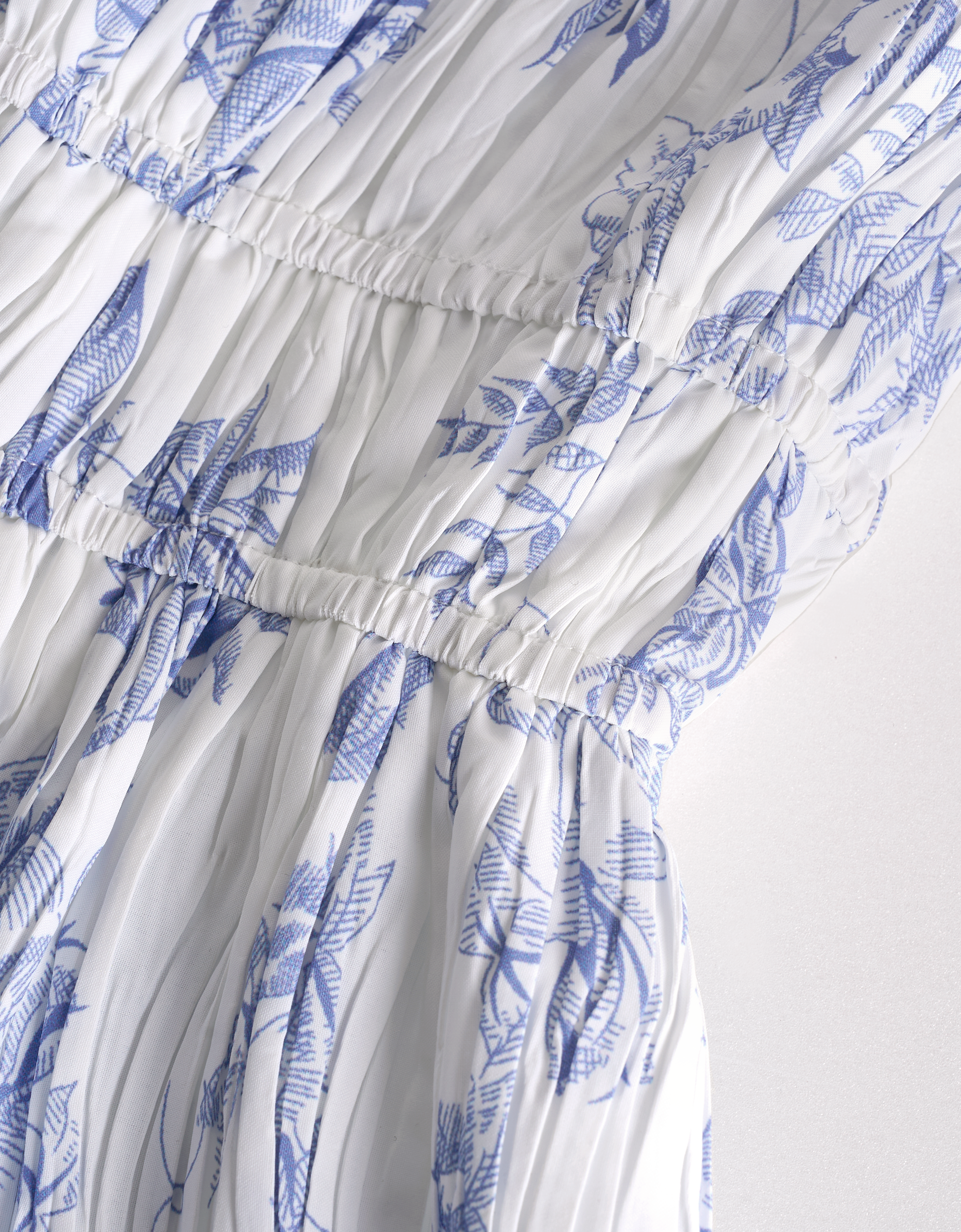 blue florals(a30111)