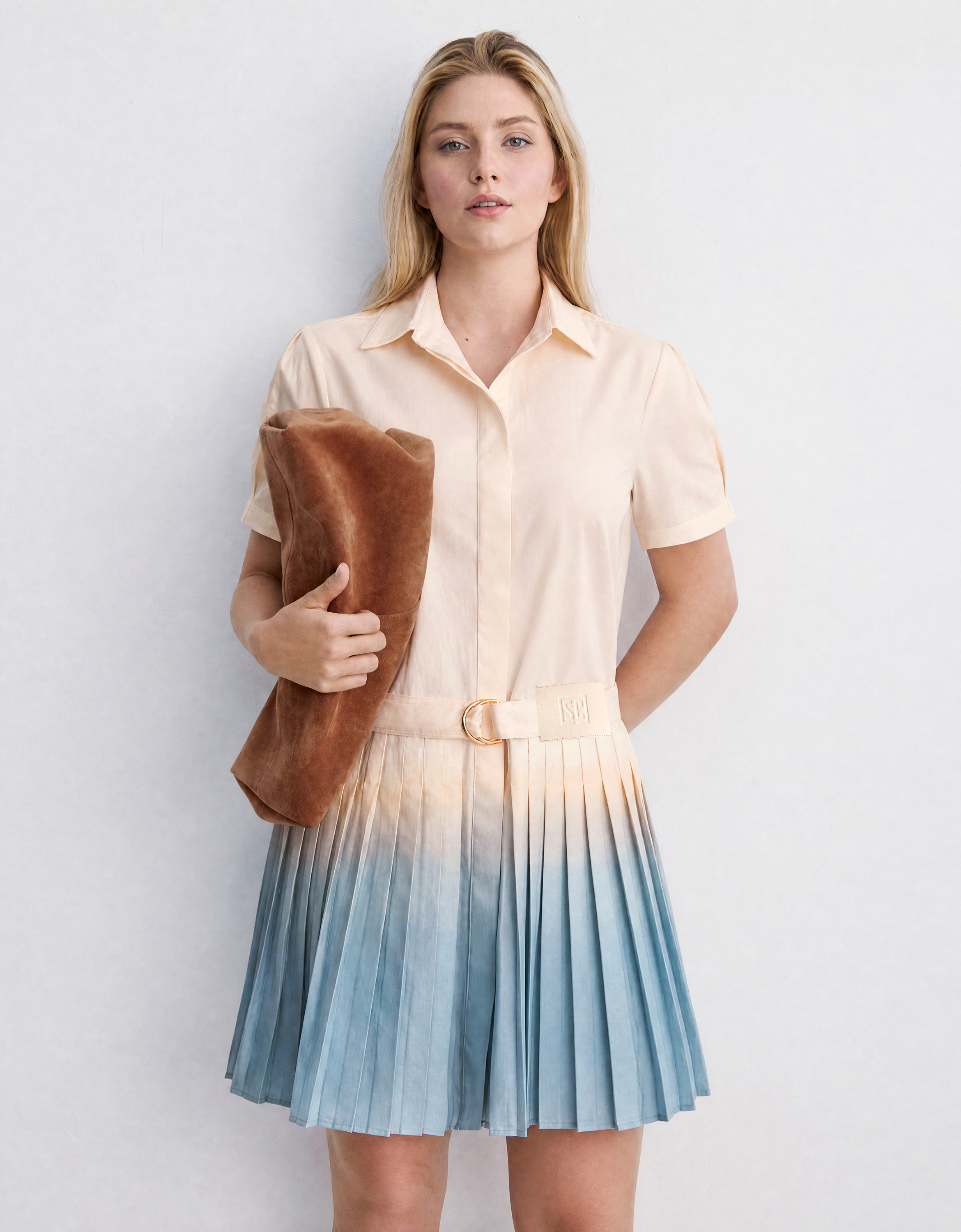 apricot & light blue(a30163)