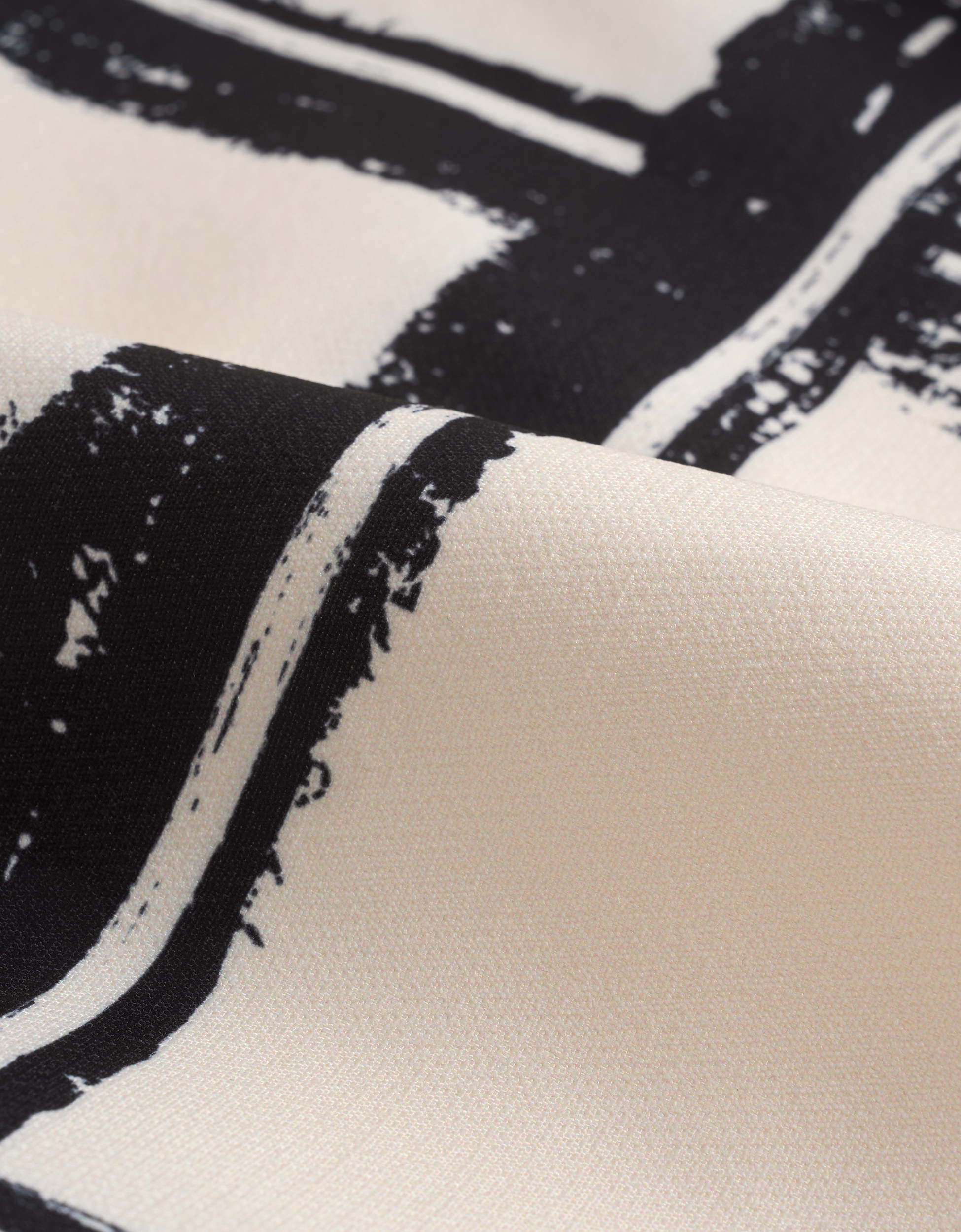 black & off white