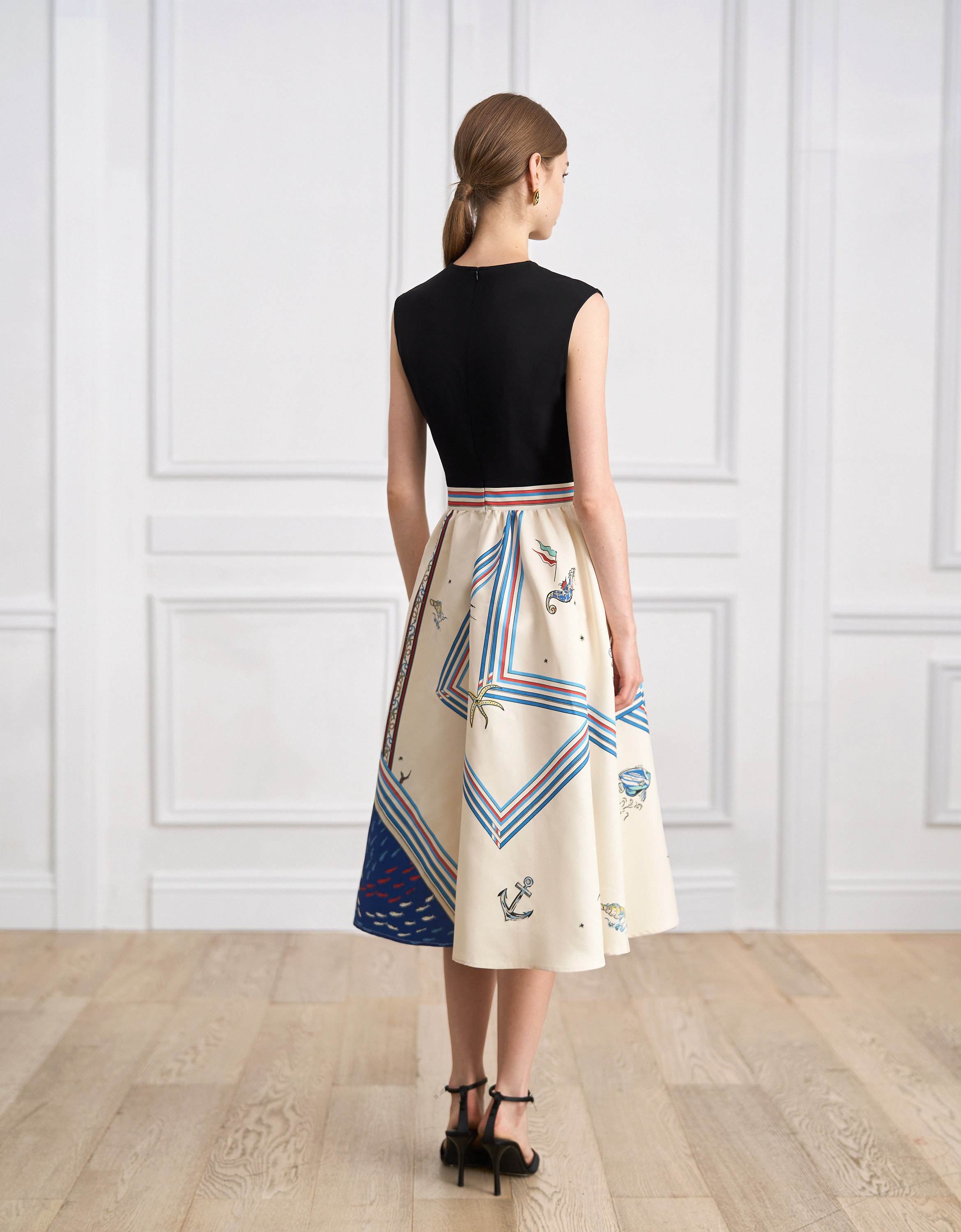 black & blue print(a30291)
