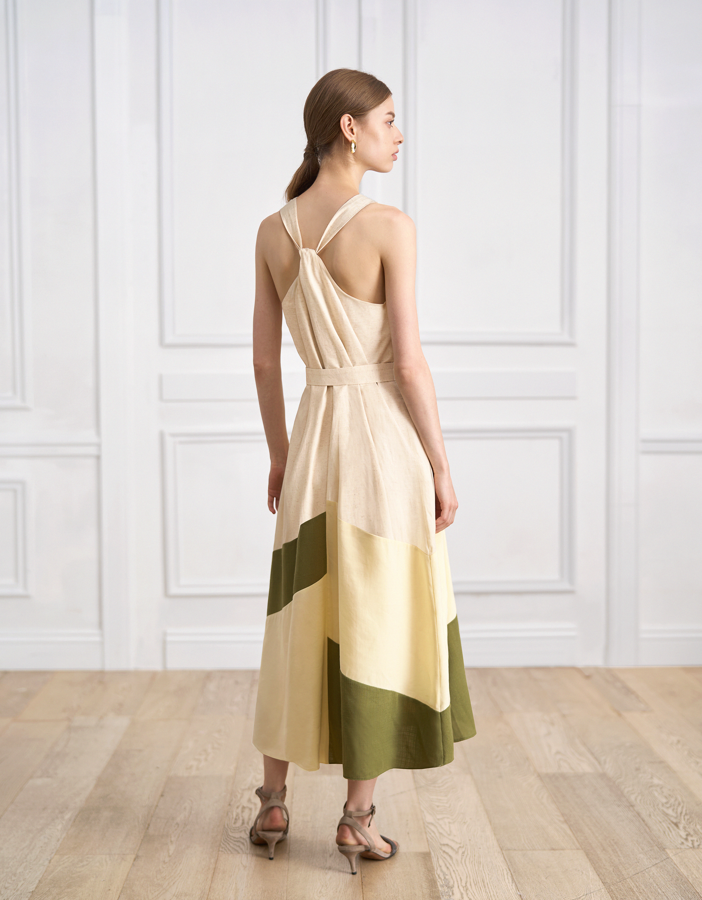 apricot & green(a30376)